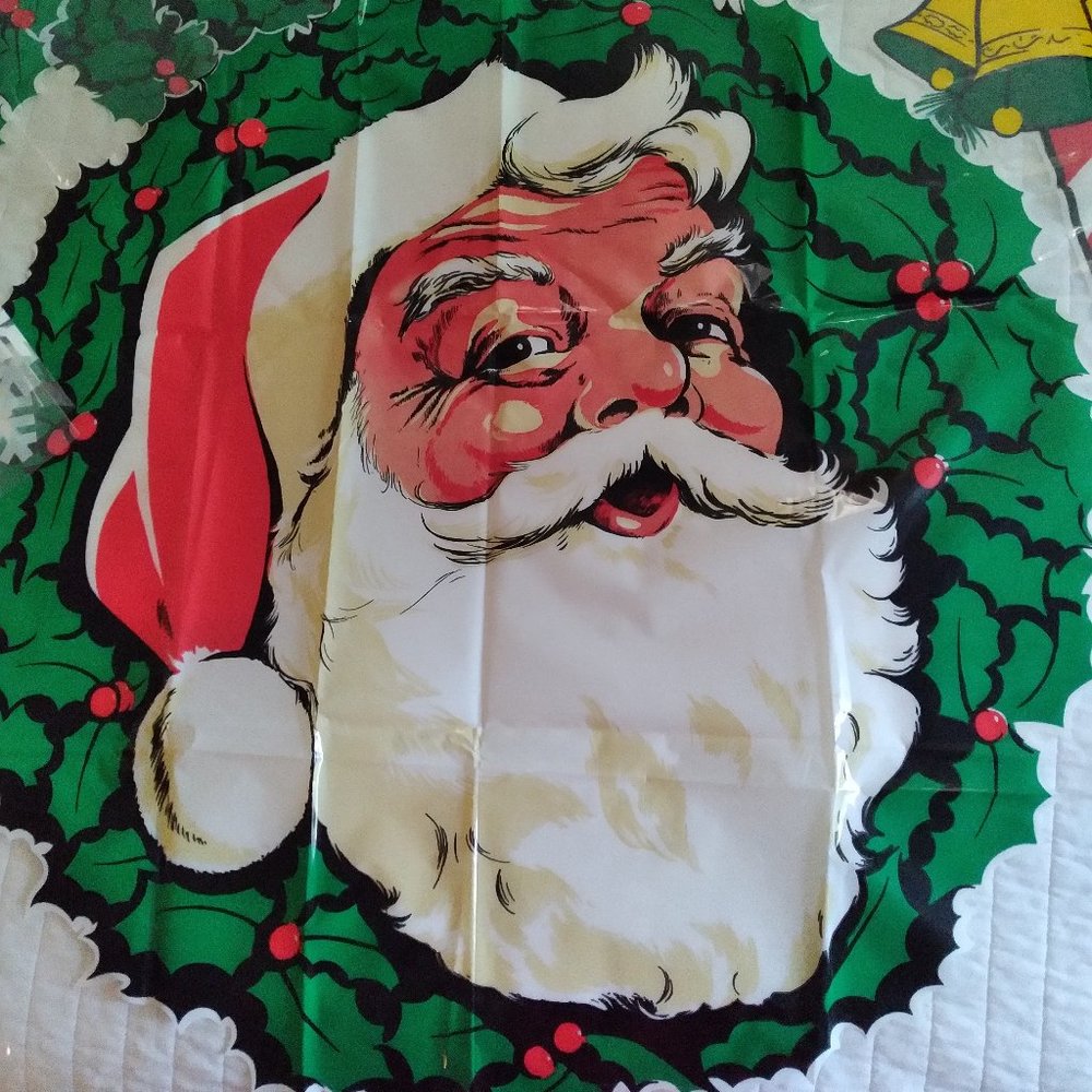 Vintage Christmas Display Window Films/clings Decorations.